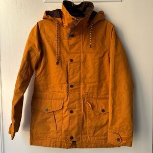 Burton Brown / Orange Ski / Snowboard Jacket Women Size S